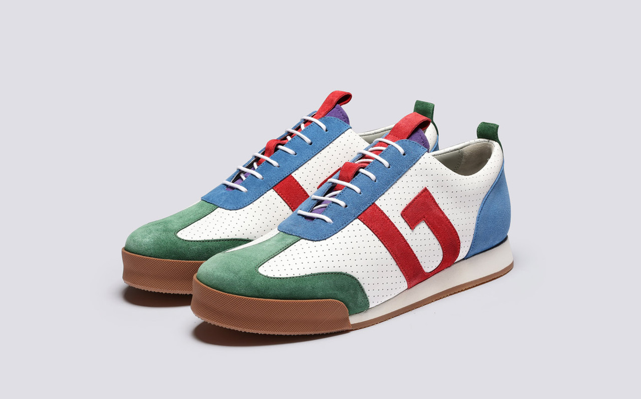 Grenson suede sneakers discount