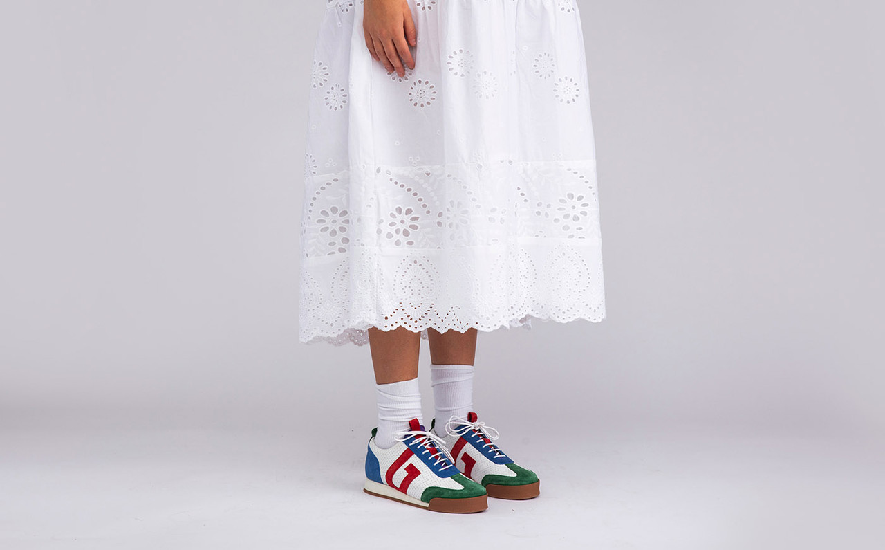 Grenson 2024 white trainers