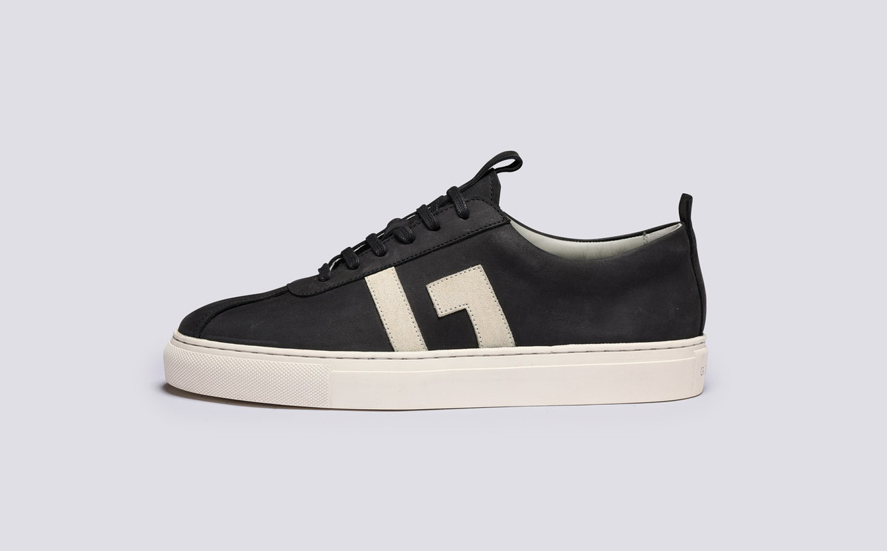 Grenson black trainers 2025