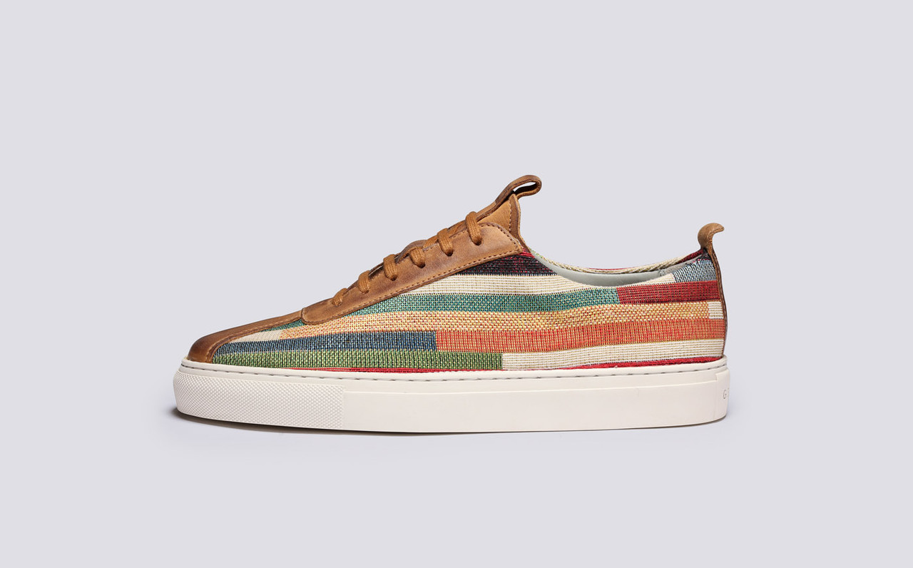 Grenson canvas clearance sneaker