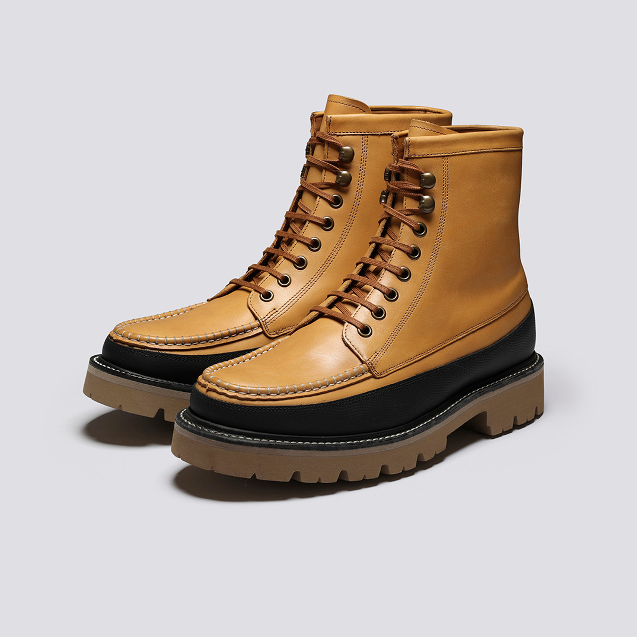 Grenson tan boots shop