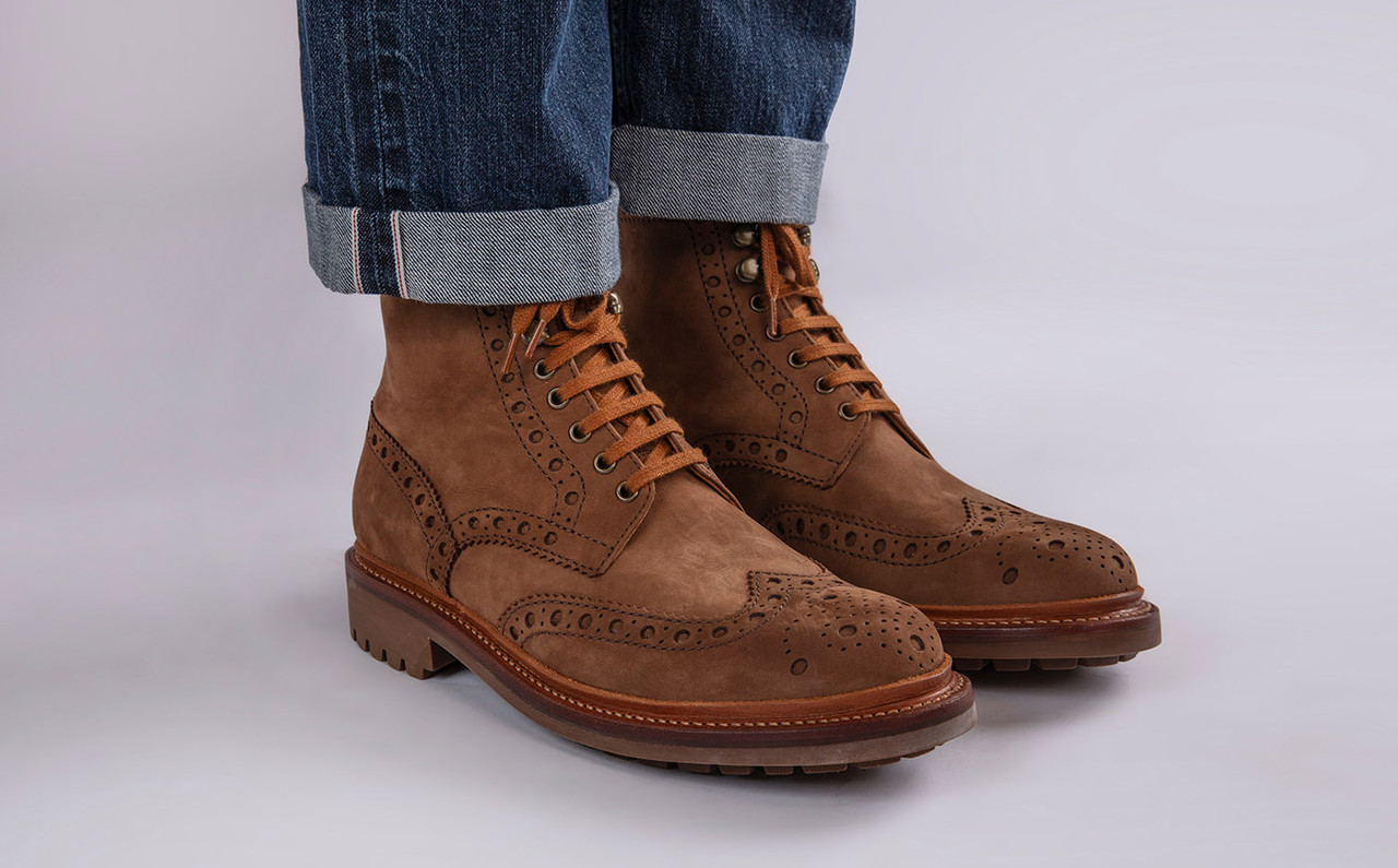 The suede brogue boot shop