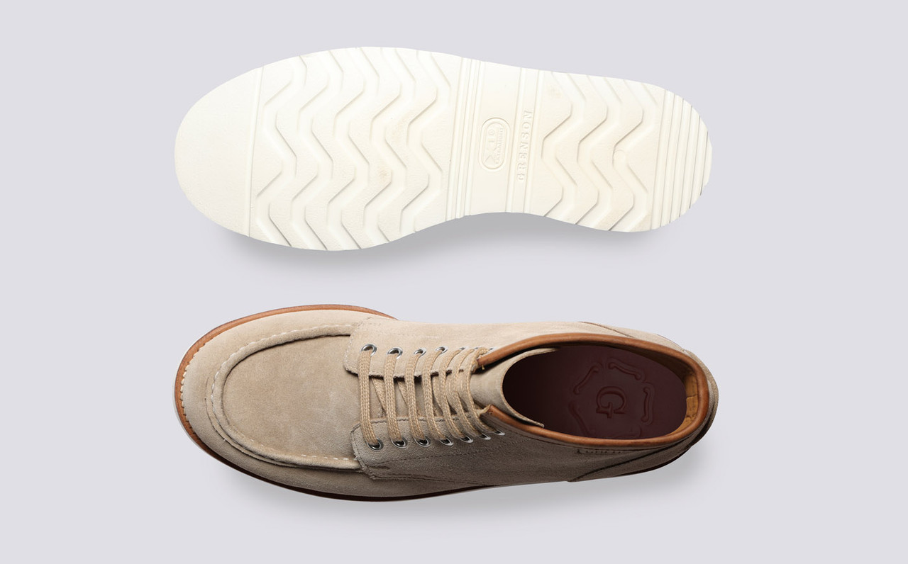 Grenson white deals sole