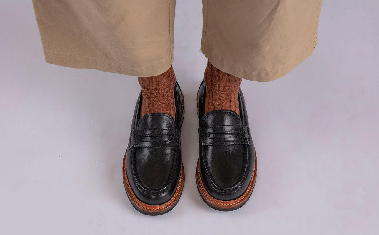 Grenson best sale loafers womens