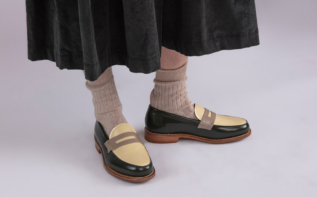 Grenson discount penny loafer