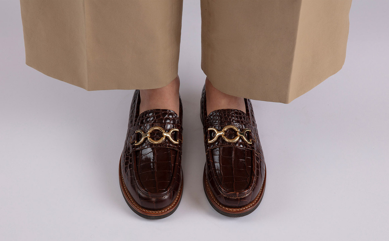 Grenson womens loafers top