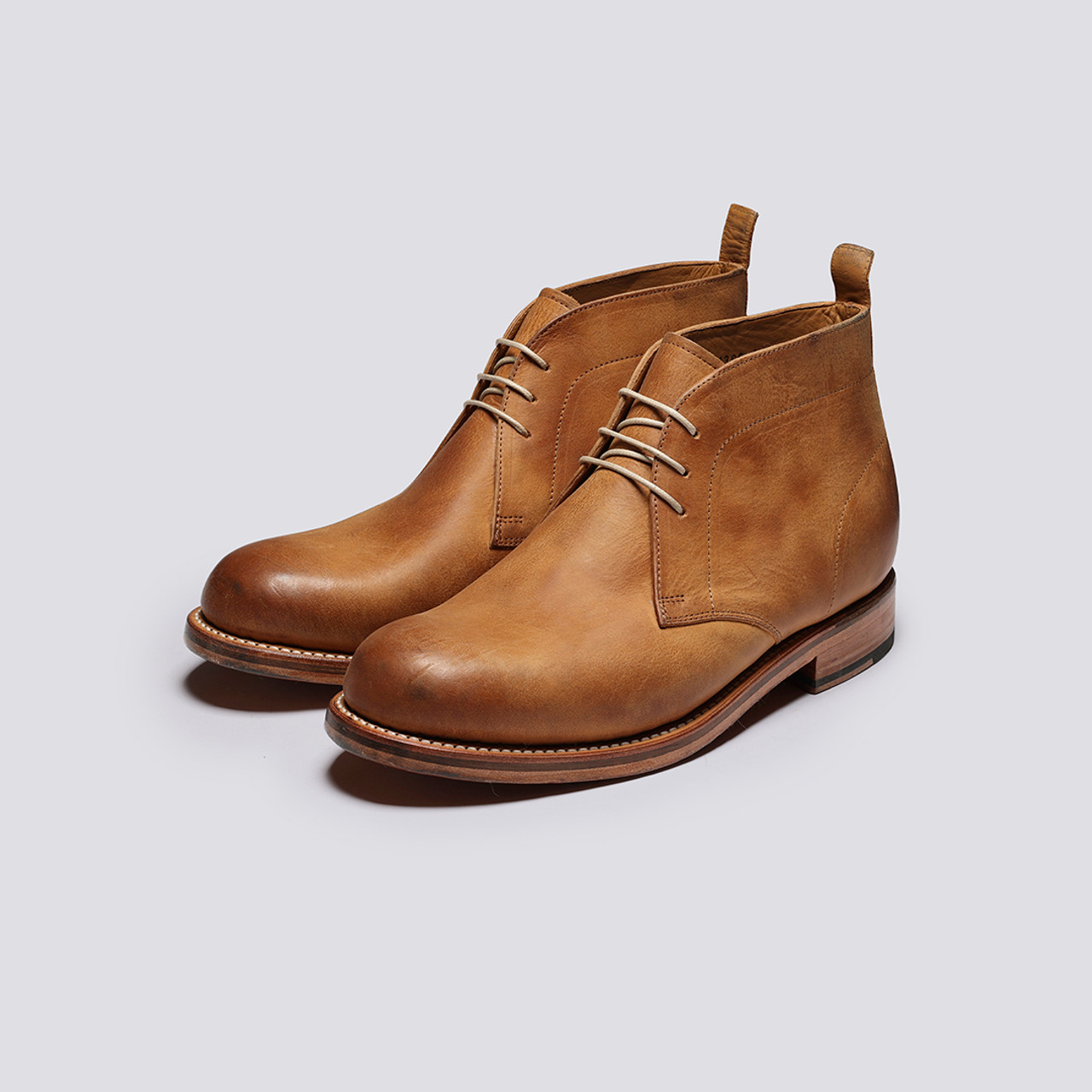 Brown chukkas clearance