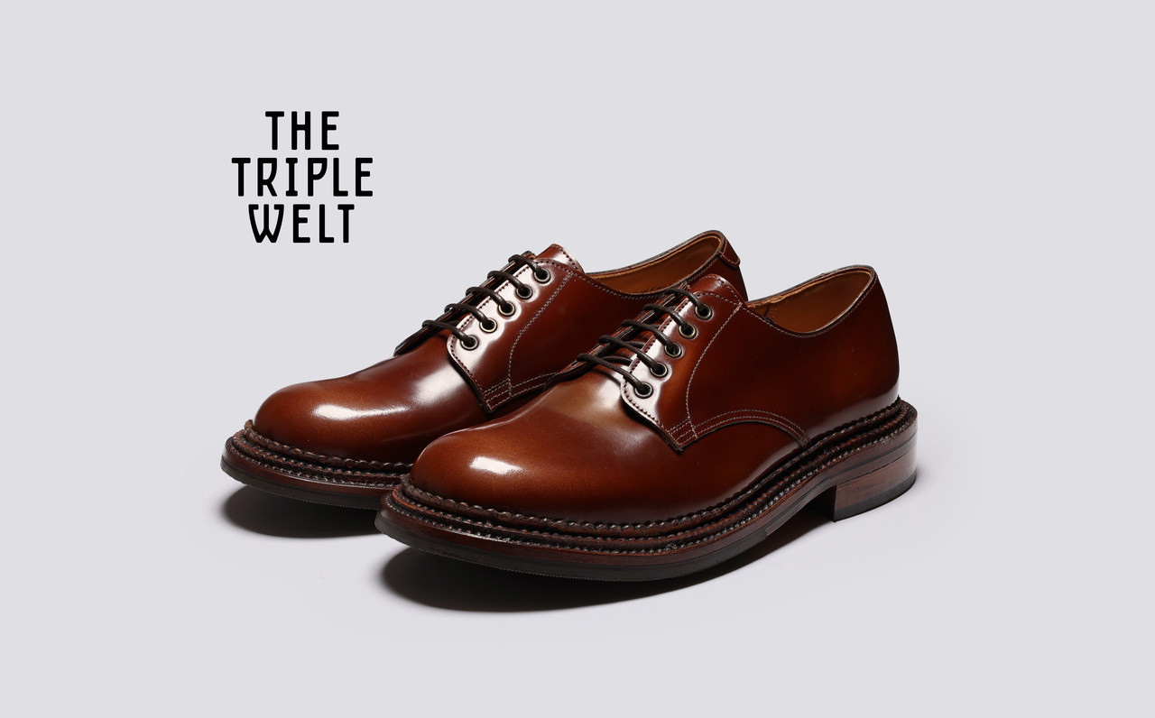 靴 GRENSON G-ONE Triple welt 26.cm dermot_114494_threequarter_pri