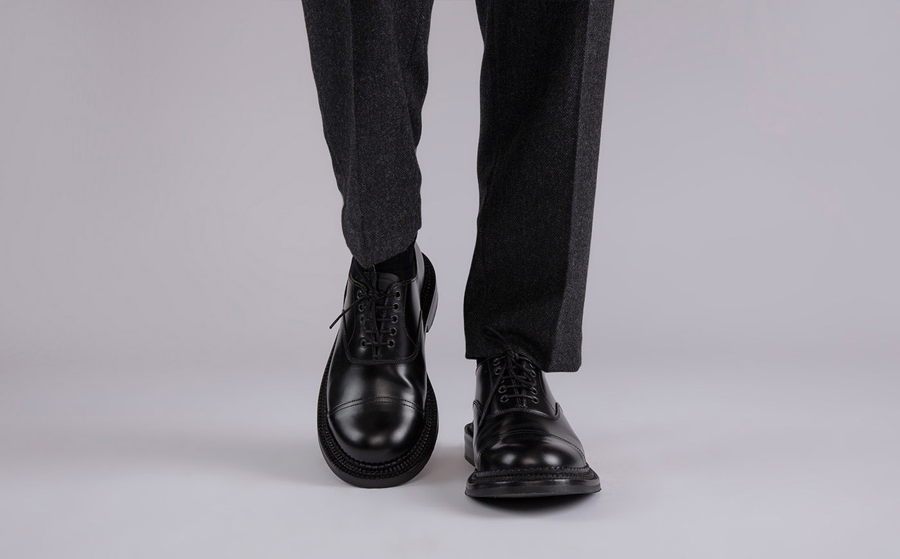 Triple black mens discount shoes