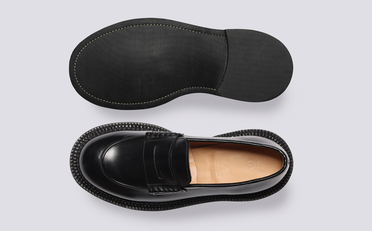 Grenson loafers clearance sale