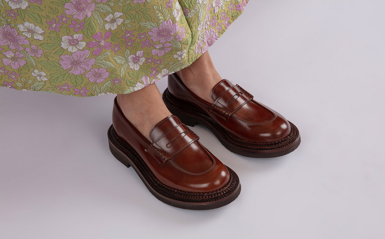Grenson loafers hotsell womens