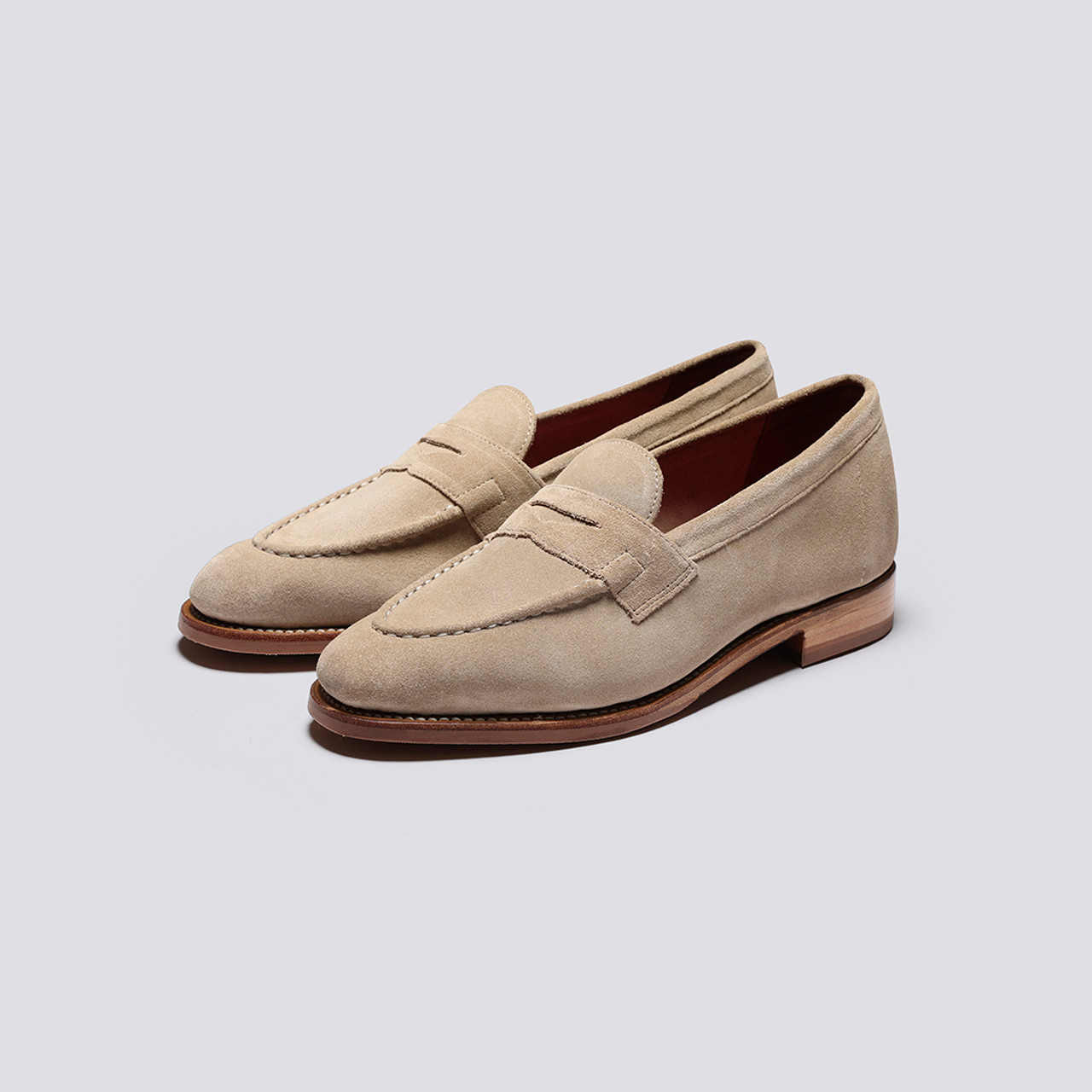 Loafers beige best sale