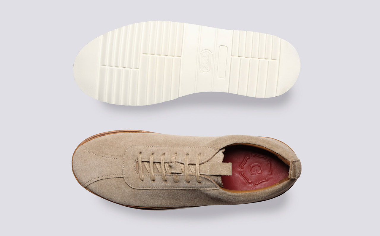 Grenson sales suede sneakers