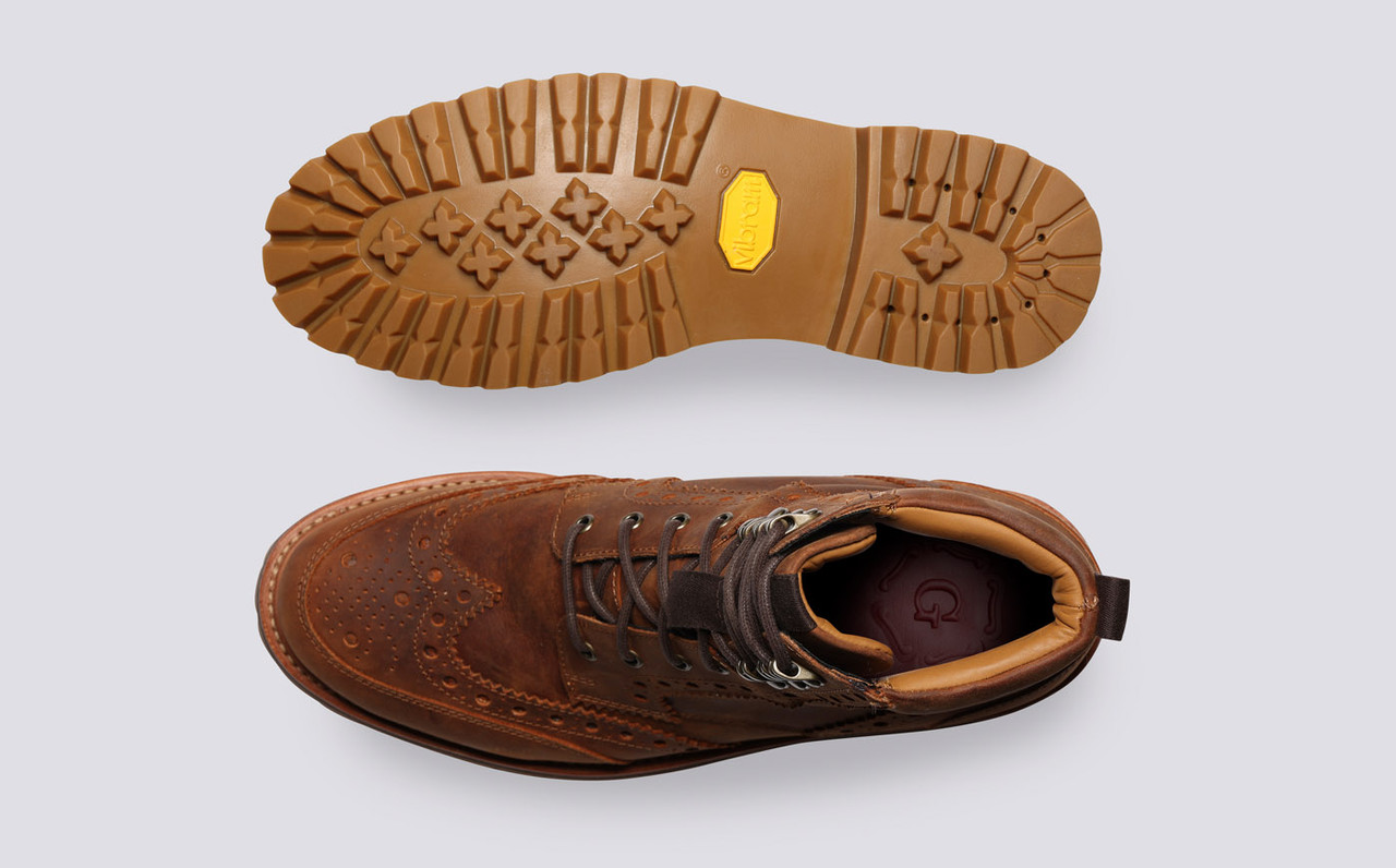 Mens timberland brogue boots deals
