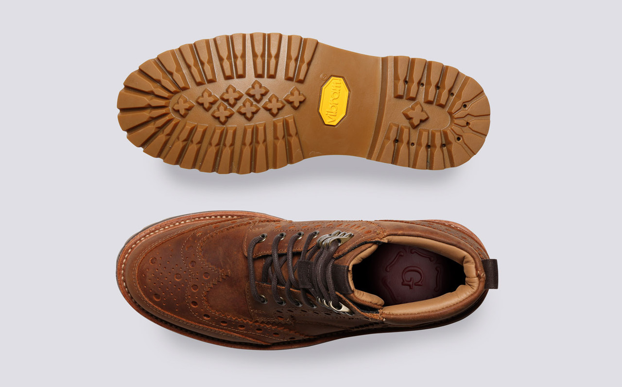 Waterproof brogue boots new arrivals