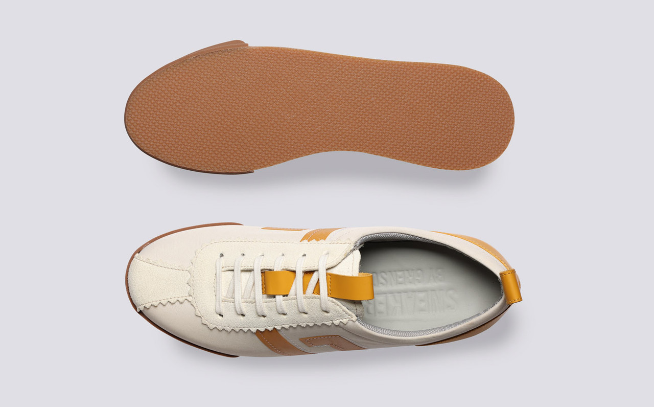Grenson canvas cheap sneaker
