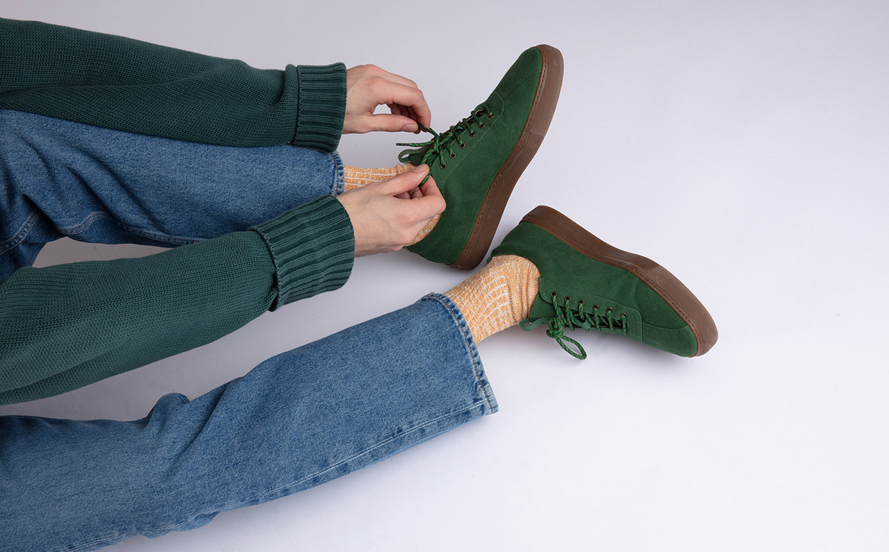Mens sneakers hotsell green