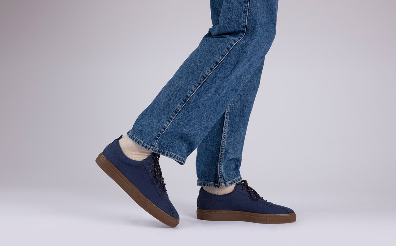 Grenson sales canvas sneaker