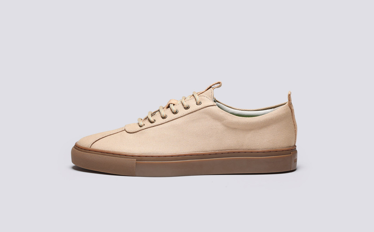 Grenson canvas on sale sneaker
