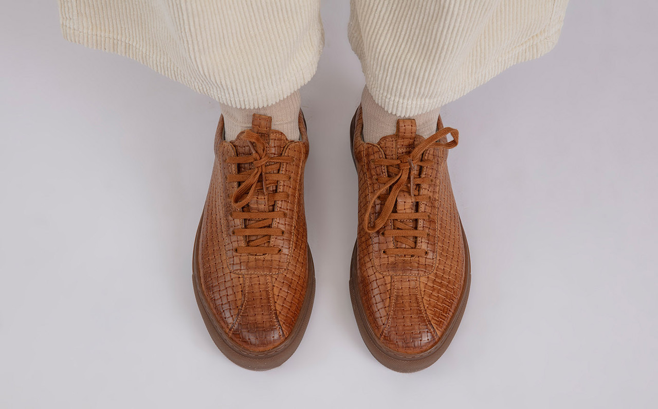 Grenson sneaker 1 tan deals