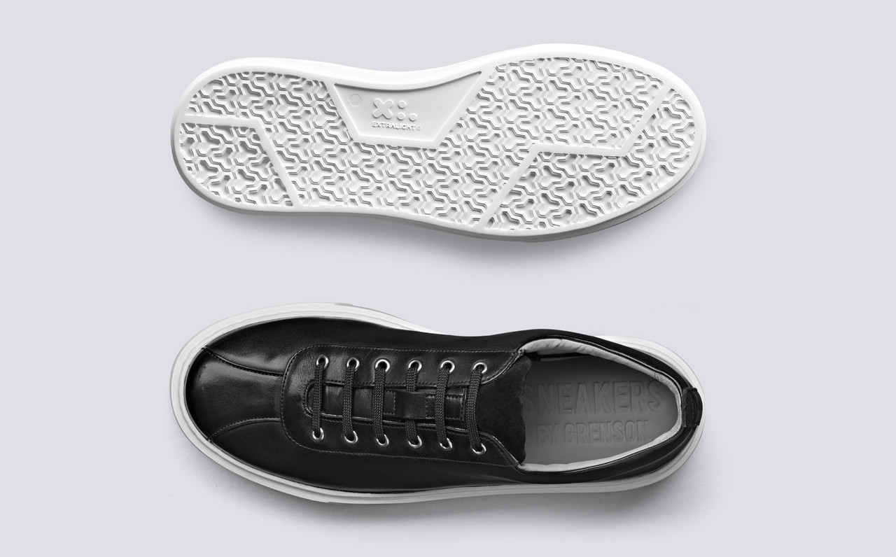 grenson sneakers black
