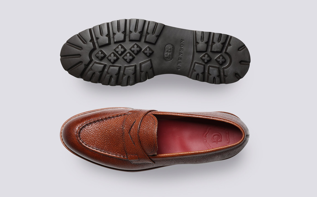 【新品】Lloyd Footwear 6 1/2 E Dainite GRAIN 114830_lloyd_topsole_print__82