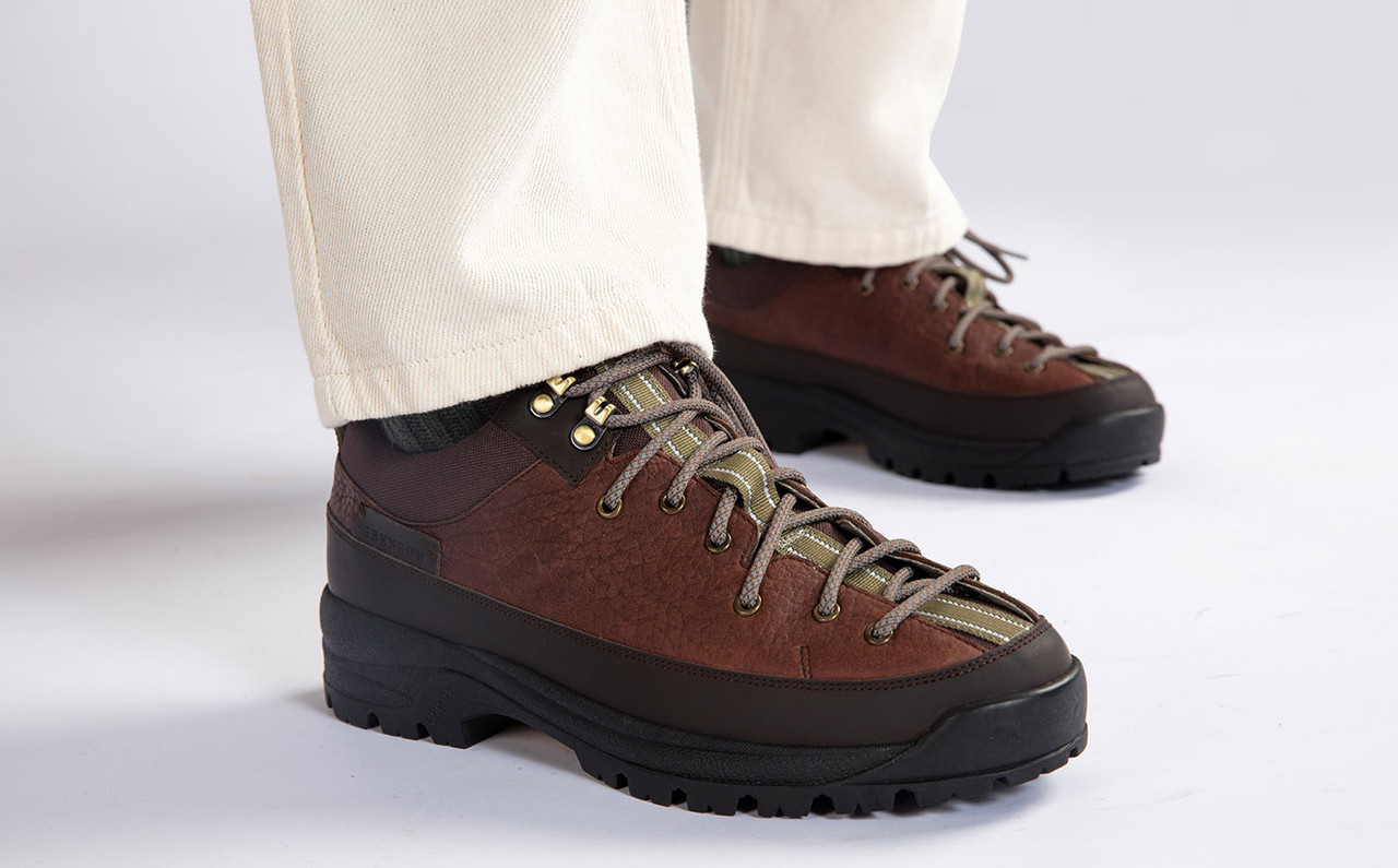 Sneaker 70 | Mens Shoes in Brown on Vibram Sole | Grenson