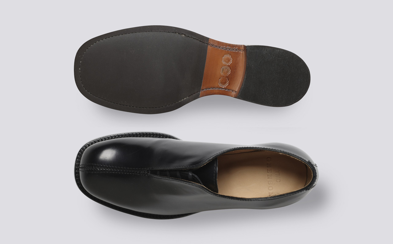 YMC × Grenson Oxford Shoes UK9 日本未発売 YMC x Grenson | Womens Oxford Shoes in Black Leather | Grenson