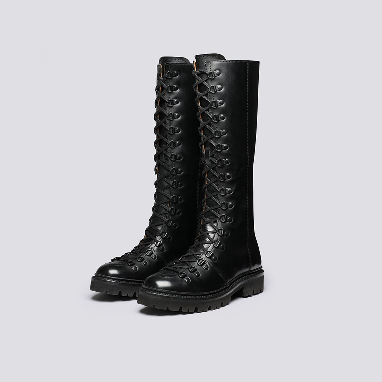 three quarter high boots