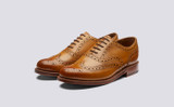 Grenson Stanley Mens Brogue - 3 Quarter View