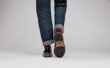 Archie | Mens Brogues in Black Colorado Leather | Grenson - Lifestyle 2 View