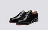Winchester | Formal Shoes for Men in Black Wholecut | Grenson - Main View