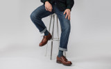 Victor | Mens Shoes in Brown Chromexcel | Grenson - Lifestyle View