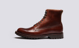 Vincent | Mens Boots in Brown Chromexcel | Grenson - Side View