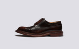 Aldwych | Shoes for Men in Brown with Triple Welt | Grenson - Side View