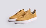 Sneaker 1 | Womens Sneakers in Yellow Nubuck | Grenson - Main View