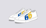 Help Ukraine | Mens Sneakers for Refugee Support | Grenson - Main View