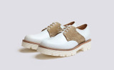 The Rack L16 Tess | Womens Derby Shoes in Leather and Suede | Grenson - Main View