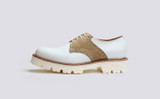 The Rack L16 Tess | Womens Derby Shoes in Leather and Suede | Grenson - Side View