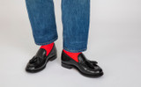 Merlin | Loafers for Men in Black Leather | Grenson - Lifestyle View
