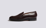 Lloyd | Loafers for Men in Brown Leather | Grenson - Side View