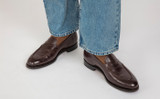 Lloyd | Loafers for Men in Brown Leather | Grenson - Lifestyle View