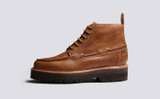 Easton | Mens Boots in Natural Heritage Leather | Grenson - Side View
