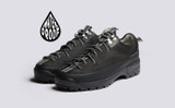 Sneaker 70 | Black Shoes for Men on Vibram Sole | Grenson - Main View