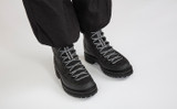 Brady Tech | Mens Hiker Boots in Black on Vibram Sole | Grenson - Lifestyle View