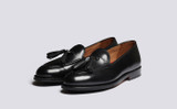 Miranda | Loafers for Women in Black Leather | Grenson - Main View