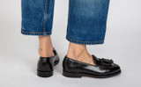 Miranda | Loafers for Women in Black Leather | Grenson - Lifestyle View