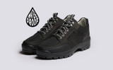 Sneaker 54 | Shoes for Women in Black on Vibram Sole | Grenson - Main View