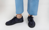 Sneaker 1 | Womens Sneakers in Navy Suede | Grenson - Lifestyle View