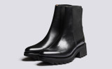 Tilly | Chelsea Boots for Women in Black Leather | Grenson - Main View